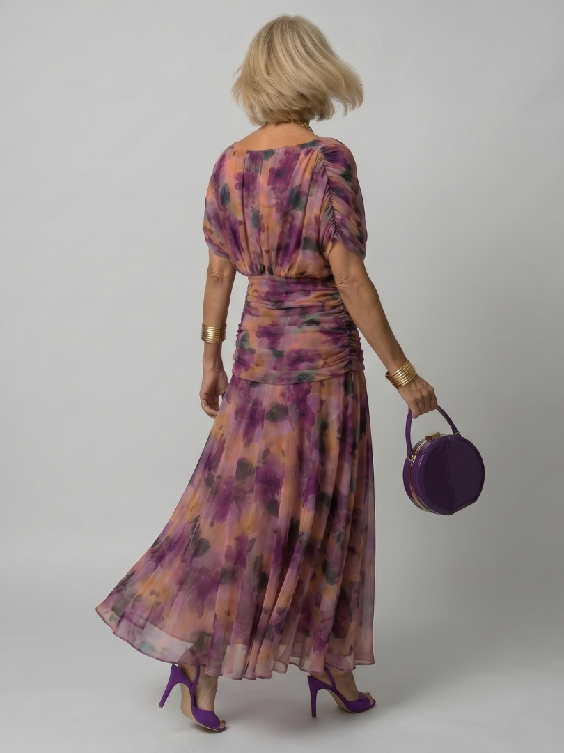 Caden Midi Dress | Off Shoulder, Lightweight Summer Style for Wedding Guests 3