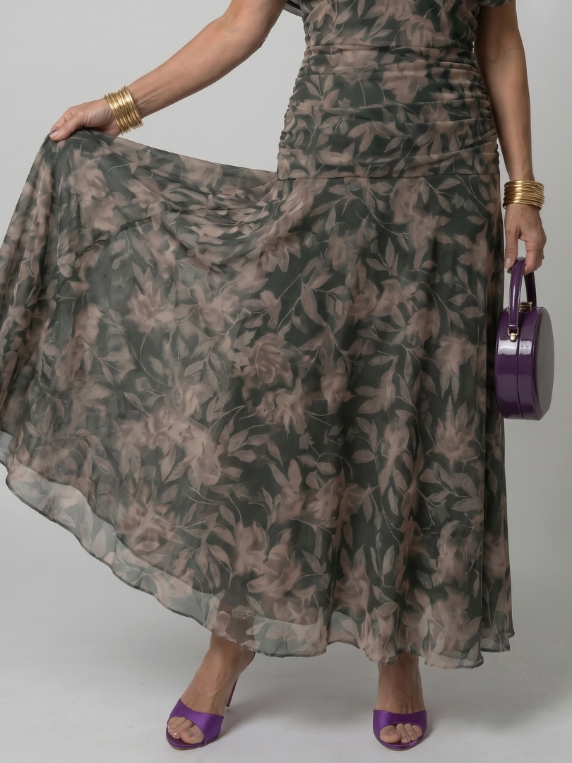 Caden Midi Dress | Off Shoulder, Lightweight Summer Style for Wedding Guests 6
