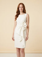 Celia Black Dress | Sleeveless, Tailored Fit, Bow Detail 0