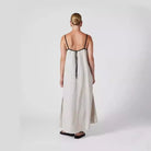 Celia Floral Maxi Dress | Cotton, Flowy Silhouette, White 2