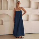 Celia Floral Maxi Dress | Cotton, Flowy Silhouette, White 6