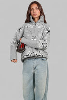 Chunky Knit Cardigan 0