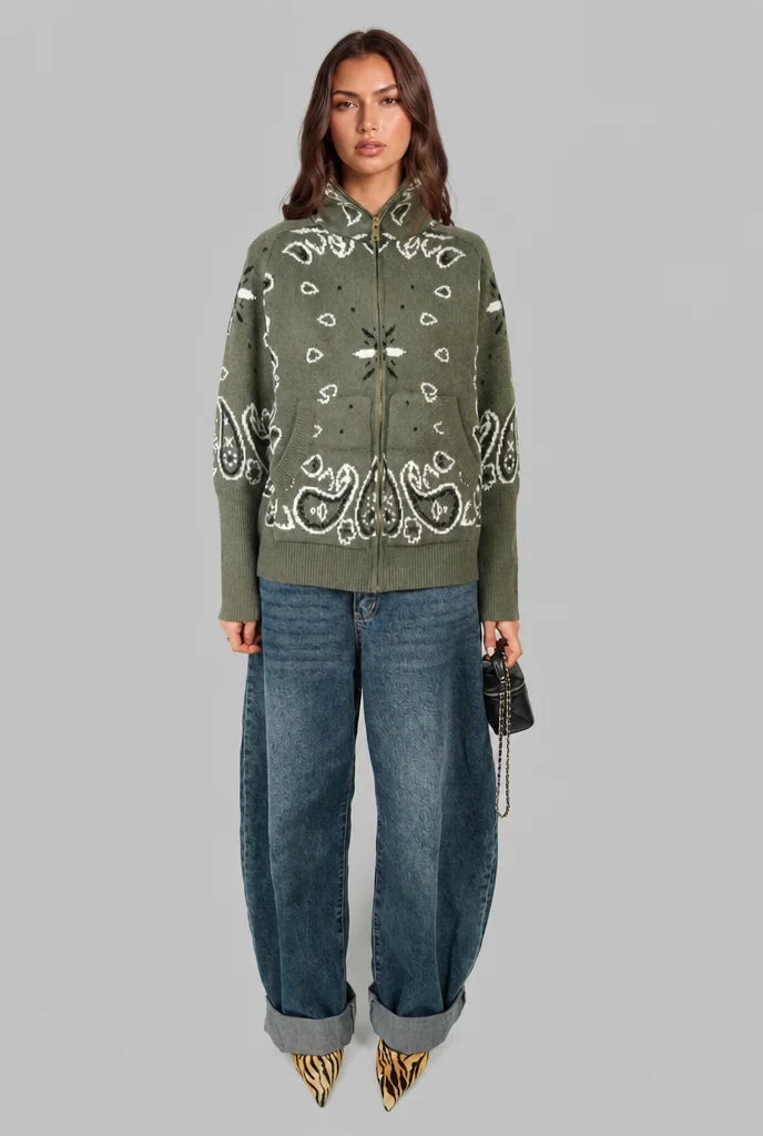 Chunky Knit Cardigan 2