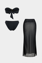 Cleo Bikini Set | Tie-Up, Slim Fit, Opaque Mesh 1