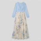 Cleo Maxi Dress | Floral Print, Elegant V-Neckline, Women's Summer Wedding Guest Dress 2