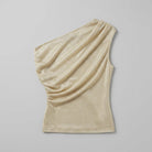 Cleo Metallic Knit Top | Off-Shoulder, Fitted Evening Going Out Top 4
