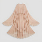 Cora Chiffon Maxi Dress | Sheer Layered, Long Sleeves for Women 2