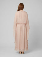 Cora Chiffon Maxi Dress | Sheer Layered, Long Sleeves for Women 3