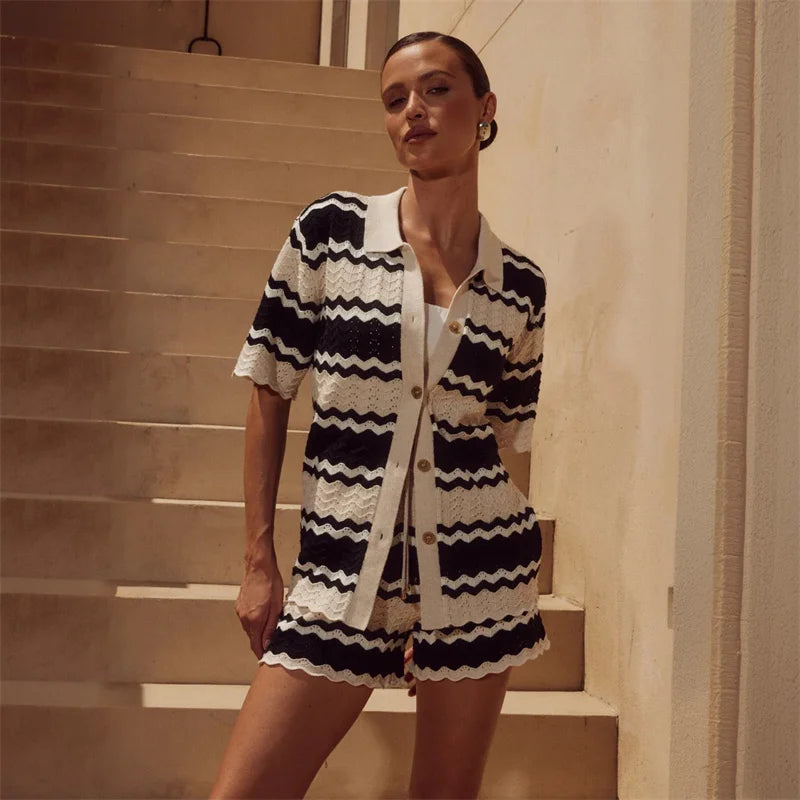 Cora Crochet Cover-Up Set | Lightweight, Open-Knit Design 5