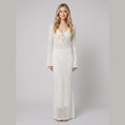 Cora Maxi Dress | Open Back, Elegant Summer Dress for Weddings and Formal Events 0