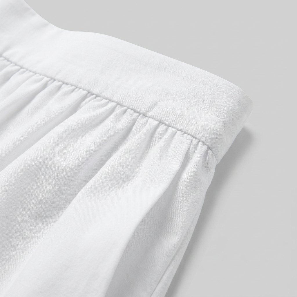 Cora Maxi Skirt | 100% Cotton, High Waist, Long Length 5