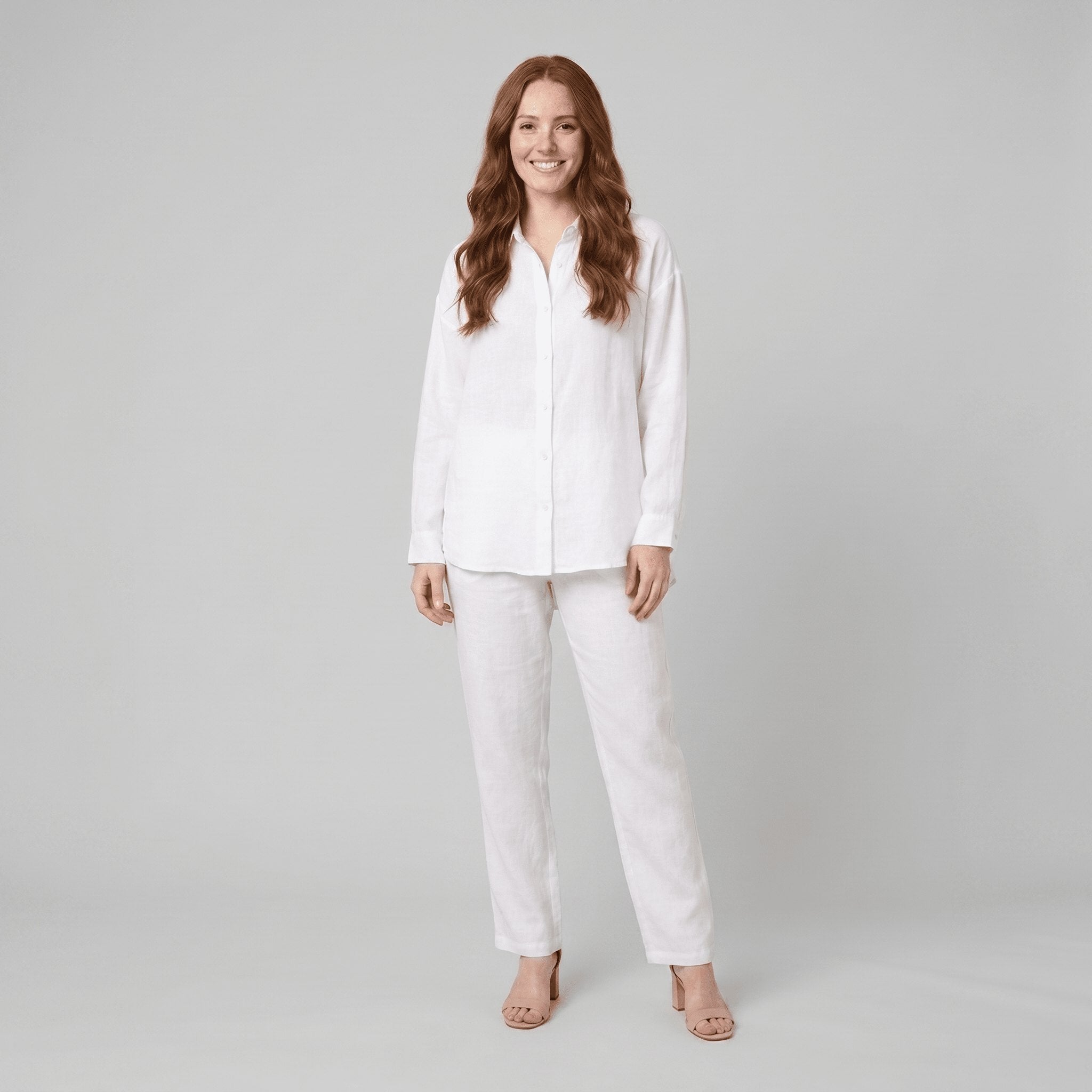 Dani Women's Blouse | Soft Cotton-Polyester Long Sleeve Top 0