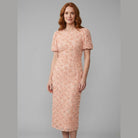 Dara Midi Dress | Lightweight Floral, Puff Sleeves - Ideal for Wedding Guests and Summer Events 0