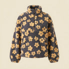 Dara Oversized Sweater for Women | Ultra-Soft Sherpa Fleece, Boho Floral Design 4