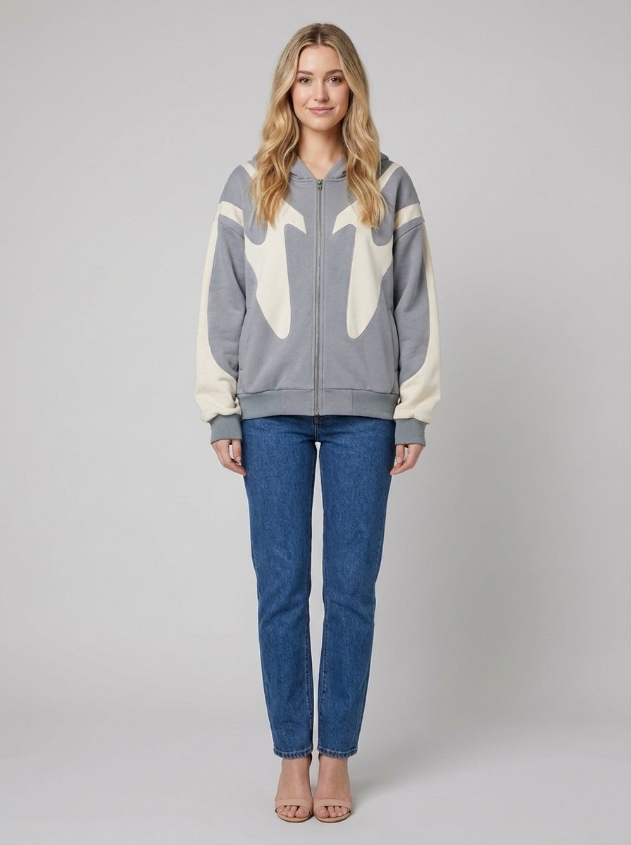Daxen Hoodie | Retro Zip Design, High-Quality Fabric 0