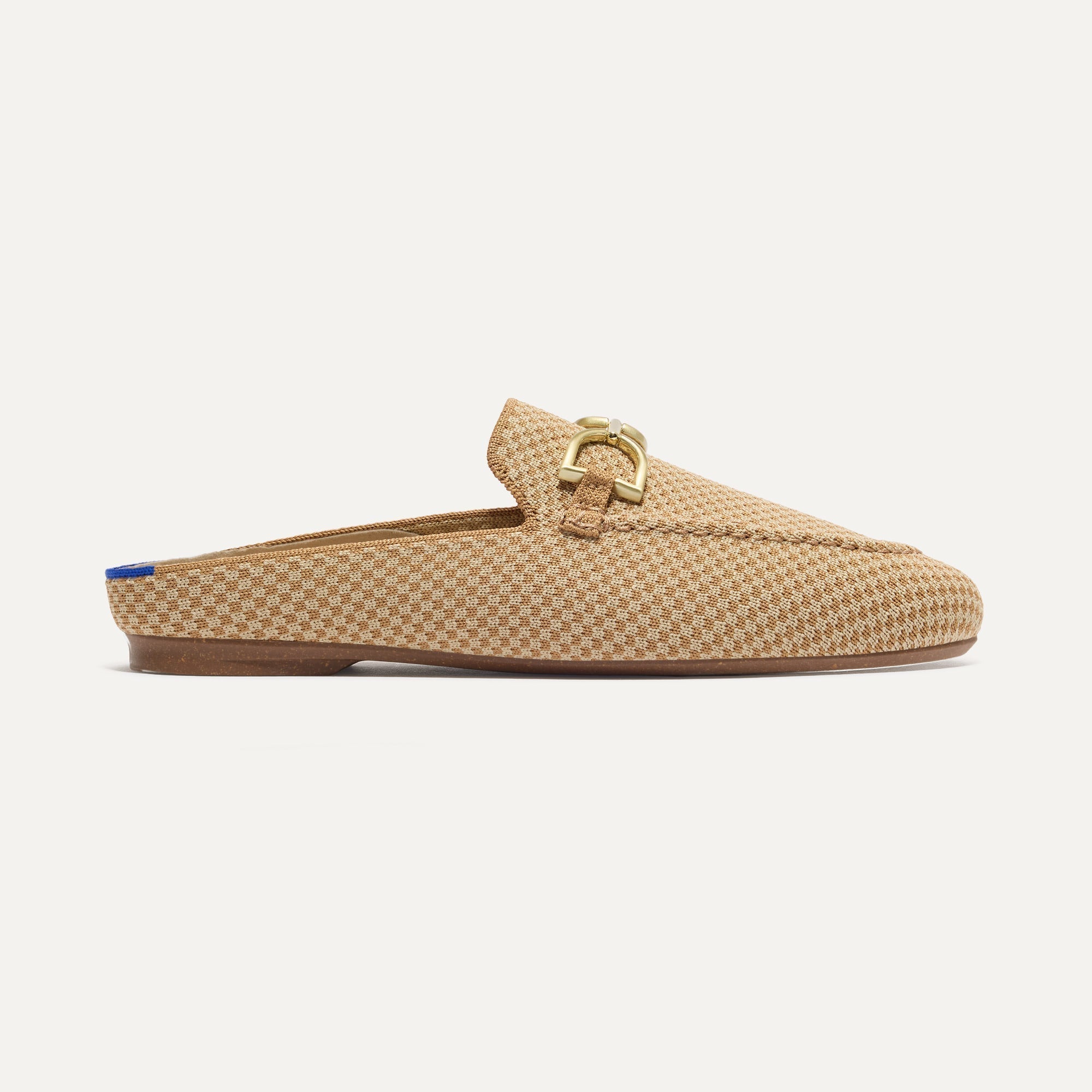 Daxon Loafer Mules | Slip-On, Cushioned Insole, Micro Check Pattern 4