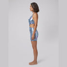 Diora Cocktail Dress | Sequin Mesh, Bodycon Fit, Halter Neck 2