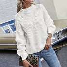 Eli Chunky Cable-Knit Sweater for Women | Relaxed Fit, Heavy Knit, Six Colours 0