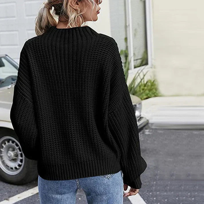 Eli Chunky Cable-Knit Sweater for Women | Relaxed Fit, Heavy Knit, Six Colours 6