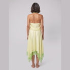 Elira Women's Dress | Backless Halter, 100% Silk Formal Evening Gown 3