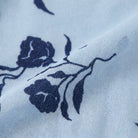 Elysia Midi Skirt | Blue Floral Wrap-Style, Flowy Fit 5