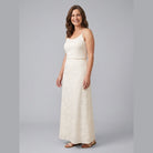 Elysian Maxi Skirt | 100% Cotton, Floral Design, Fully Lined 1