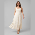Elysian Maxi Skirt | 100% Cotton, Floral Design, Fully Lined 2