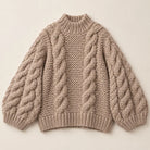 Evangeline Chunky Knit Sweater — Oversized Cozy Fit 0