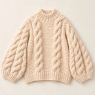 Evangeline Chunky Knit Sweater — Oversized Cozy Fit 3