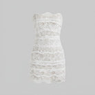 Evelyn Mini Dress | Off-Shoulder Lace Summer Dress for Weddings and Parties 4