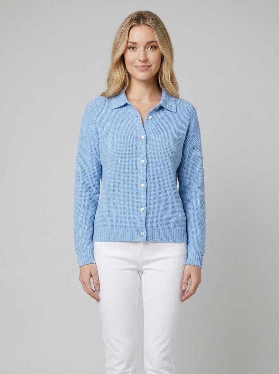 Fiora Long Cardigan | Soft Cotton Blend, Lightweight Layer for Women 0