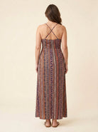 Fiora Maxi Dress | Floral Print, V Neck Sleeveless Summer Wedding Guest Dress 3