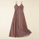 Fiora Maxi Dress | Floral Print, V Neck Sleeveless Summer Wedding Guest Dress 4