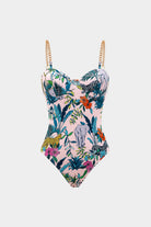 Fleur One-Piece Swimsuit | Slim Fit, Jersey Blend, Unique Print 1