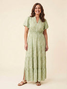 Furgeson Maxi Dress | Floral Tiered Design, Summer Wedding Guest Dresses 0