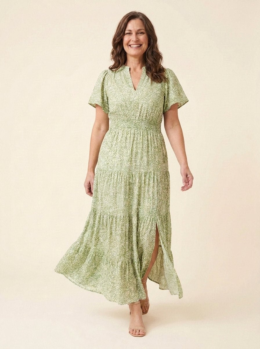 Furgeson Maxi Dress | Floral Tiered Design, Summer Wedding Guest Dresses 2