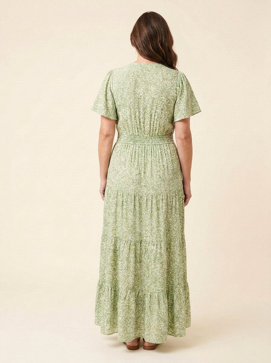 Furgeson Maxi Dress | Floral Tiered Design, Summer Wedding Guest Dresses 3