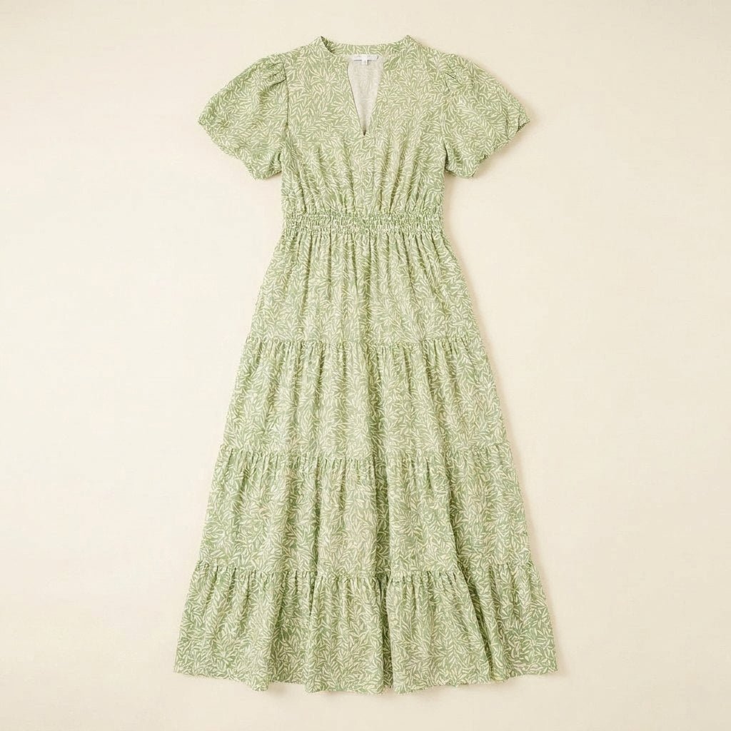Furgeson Maxi Dress | Floral Tiered Design, Summer Wedding Guest Dresses 4