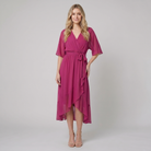 Gina Elegant Dress | Flowy Silhouette, Lightweight Fabric for Wedding Guests and Summer Events 3