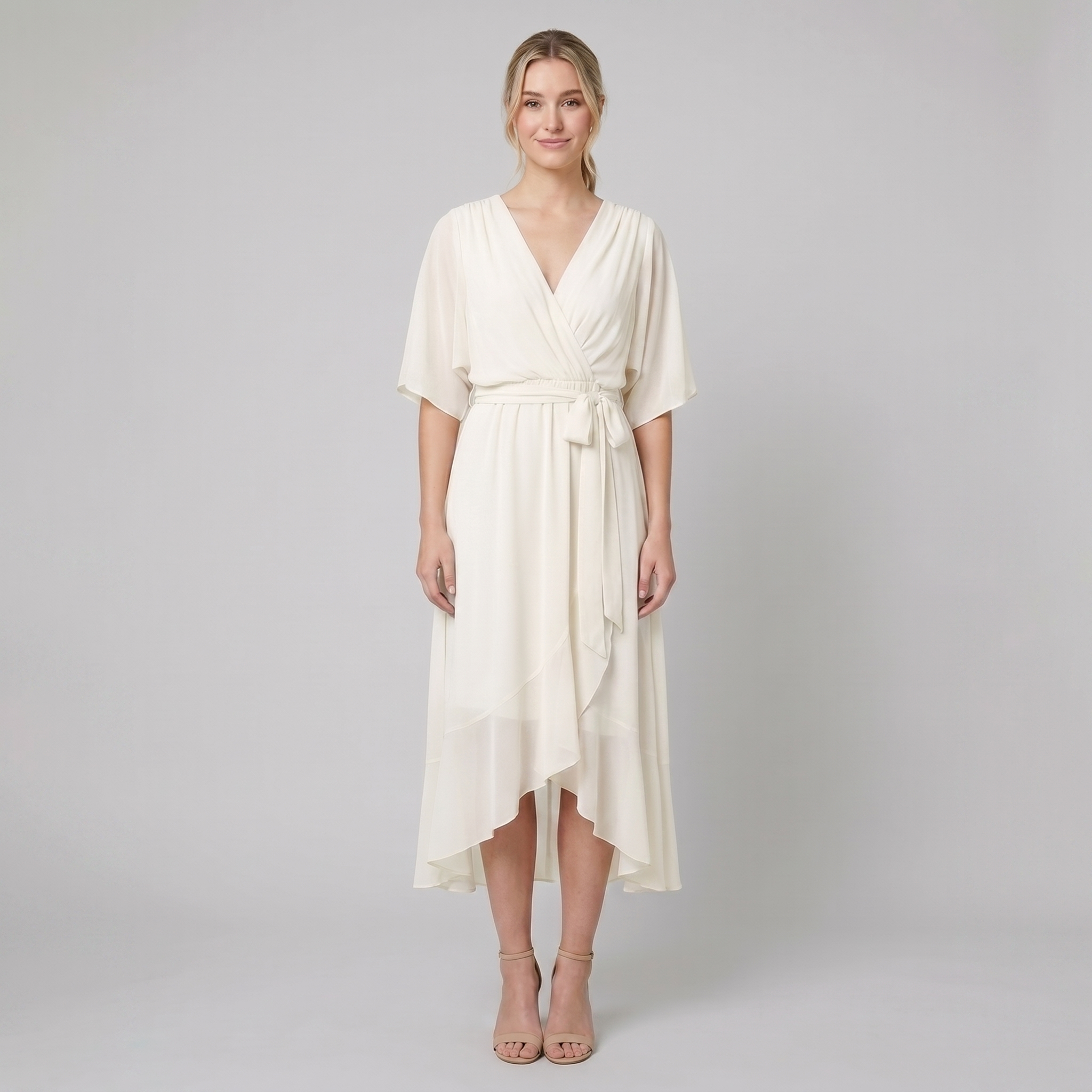 Gina Elegant Dress | Flowy Silhouette, Lightweight Fabric for Wedding Guests and Summer Events 6