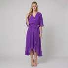Gina Elegant Dress | Flowy Silhouette, Lightweight Fabric for Wedding Guests and Summer Events 7