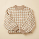 Haven Houndstooth Sweater | Soft Cotton Blend, Relaxed Fit for Women 2