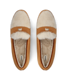 Haven Loafer Slipper | Tan Velvet, Faux Fur Lining, Anatomic Footbed 2