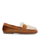 Haven Loafer Slipper | Tan Velvet, Faux Fur Lining, Anatomic Footbed 3