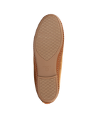 Haven Loafer Slipper | Tan Velvet, Faux Fur Lining, Anatomic Footbed 5