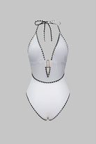 Haven One-Piece Swimsuit | Metallic, Fitted Swimwear for Women 1