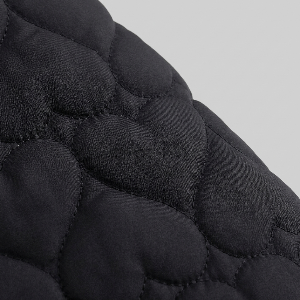 Haven Quilted Jacket | Lightweight Heart Pattern, Flattering Silhouette 6
