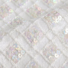 Haven Velvet Jumpsuit | White Sequin Detail, Corseted Fit 5