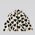 Haven Women's Jacket | Reversible Heart Pattern, Soft and Cosy 5