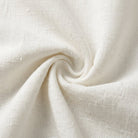 Ivory Elegance Maxi Dress | Cotton-Linen Blend, One-Shoulder 5